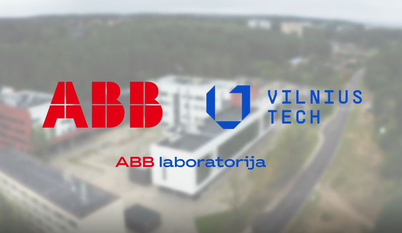Kur žinios tampa praktika: ABB laboratorija VILNIUS TECH